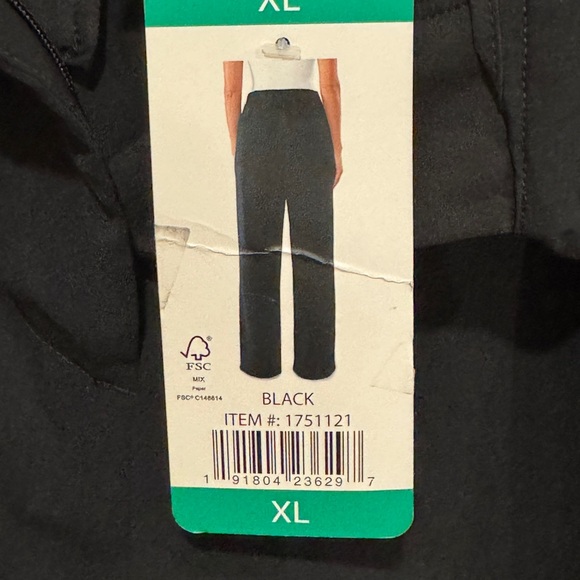 Matty M, Black Wide-Leg Pants, XL, nwt! - Picture 3 of 7